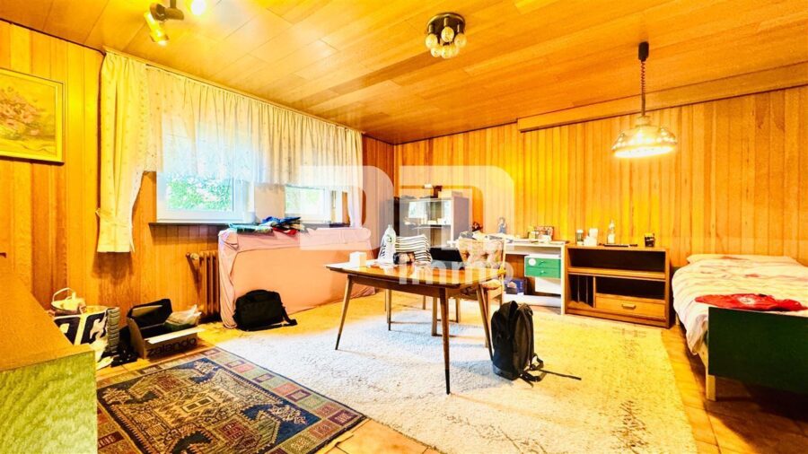 Schönes Einfamilienhaus mit Garage und Terrasse / Ständerbauweise in hervorragender Lage - KG Hobbykeller 1 beheizt / Einliegerbereich